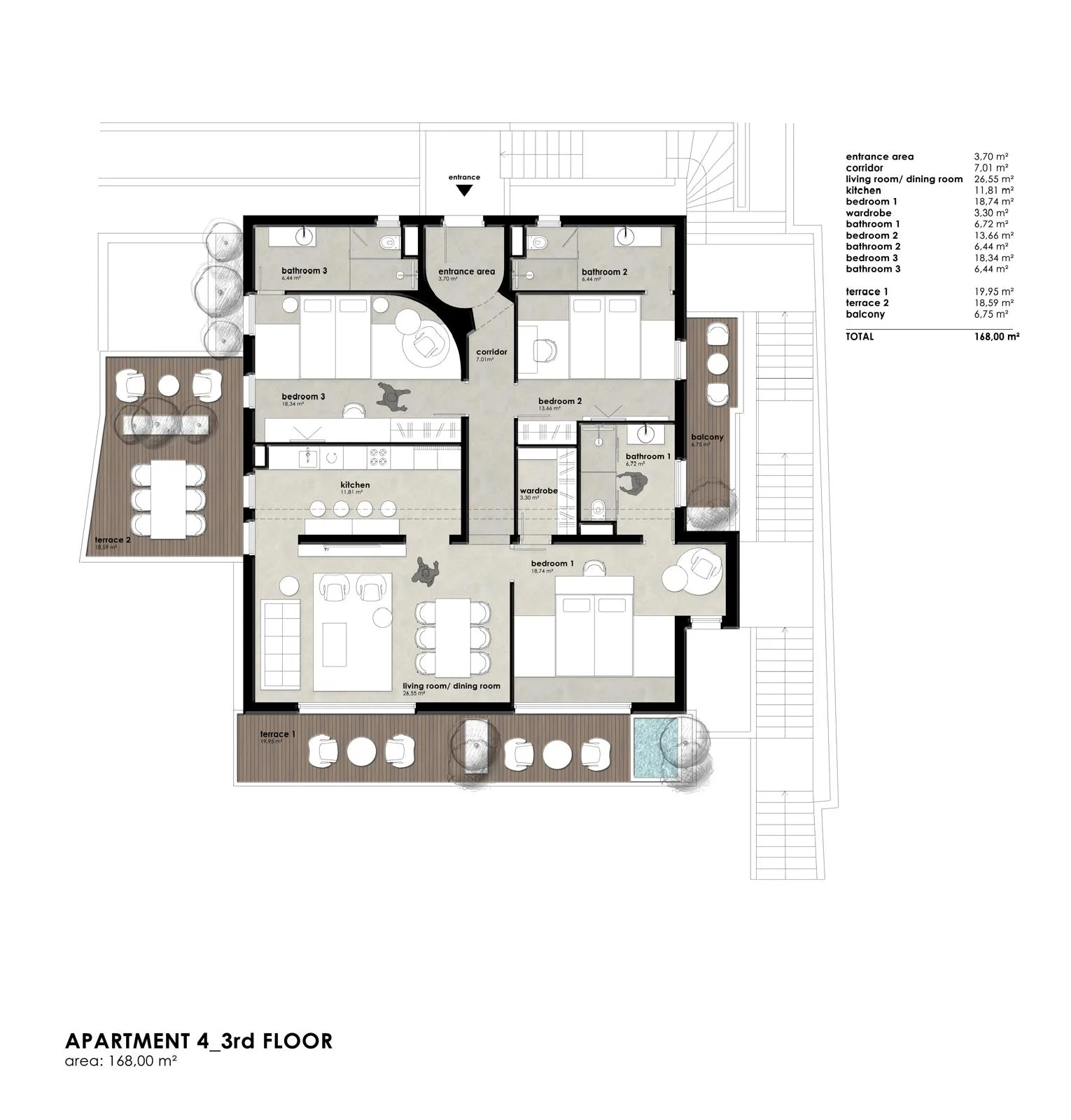 Penthouse Residence Floor Plan